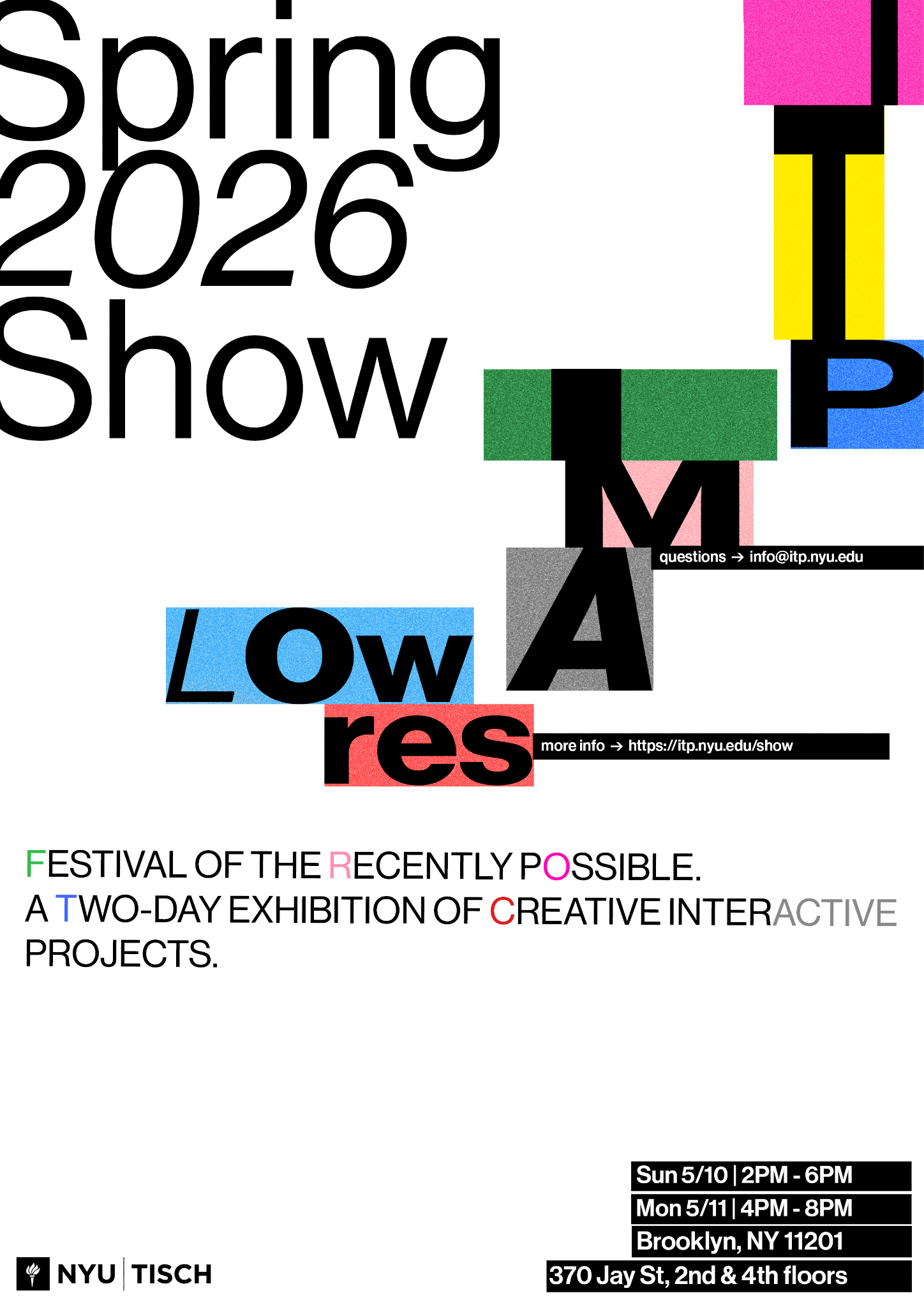 Spring show poster