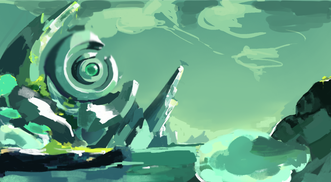 Yuetu — landscape concept art