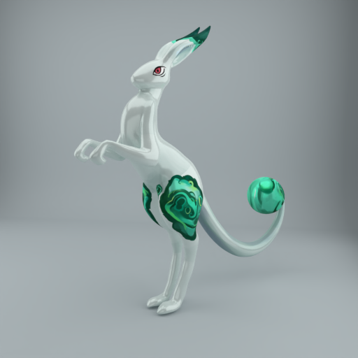 Final render, neutral lighting