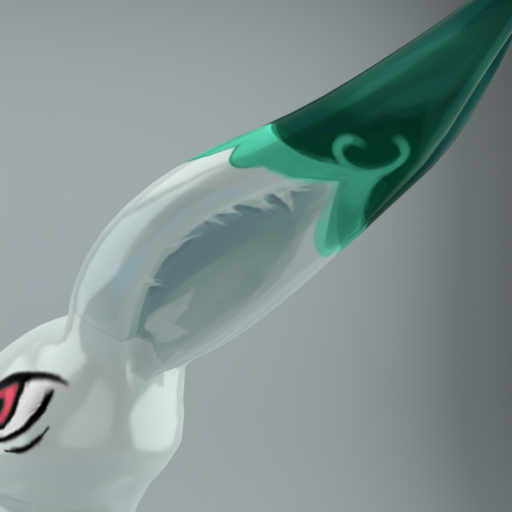 Final render, neutral lighting