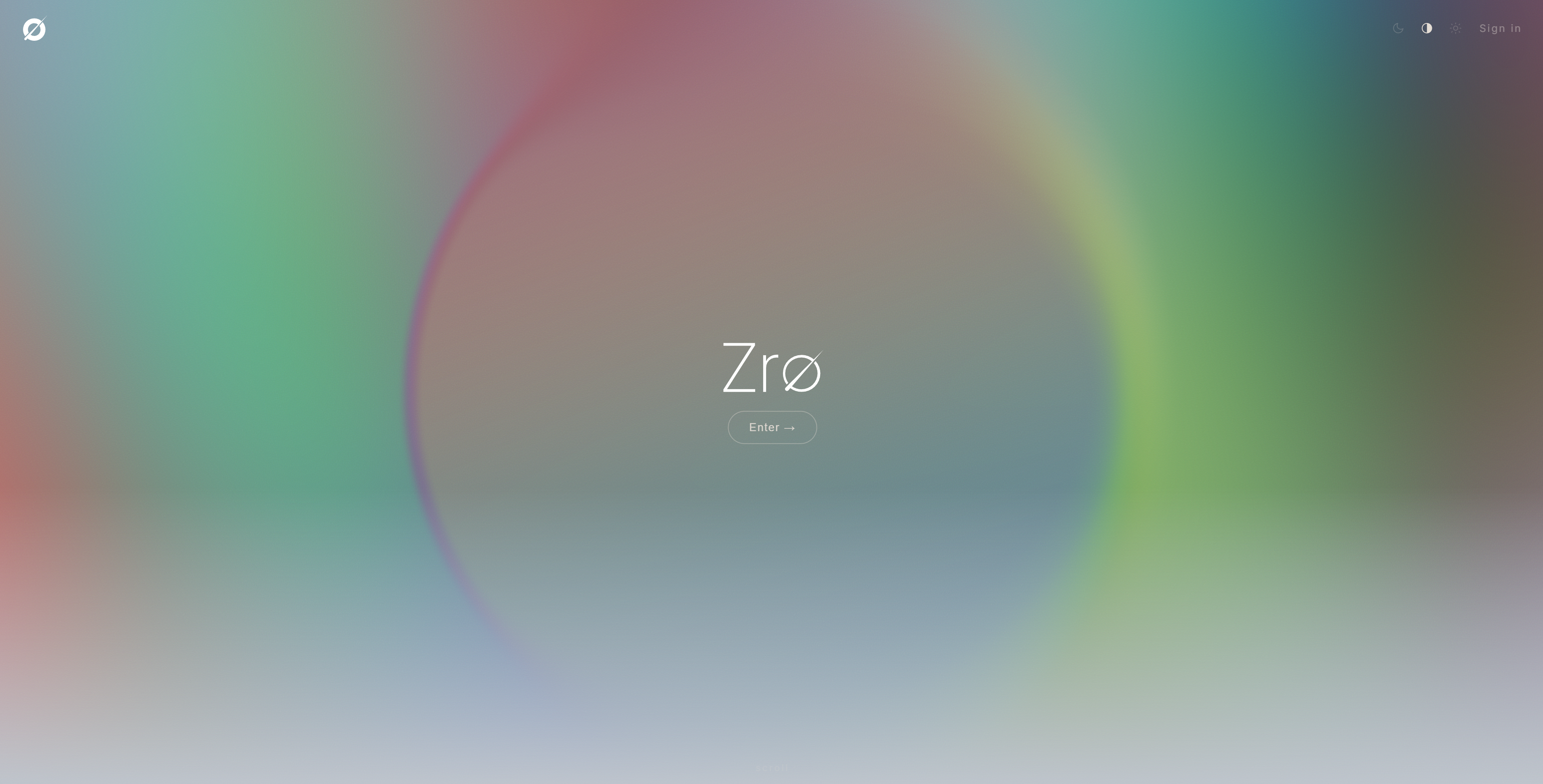 Zr&oslash; landing experience